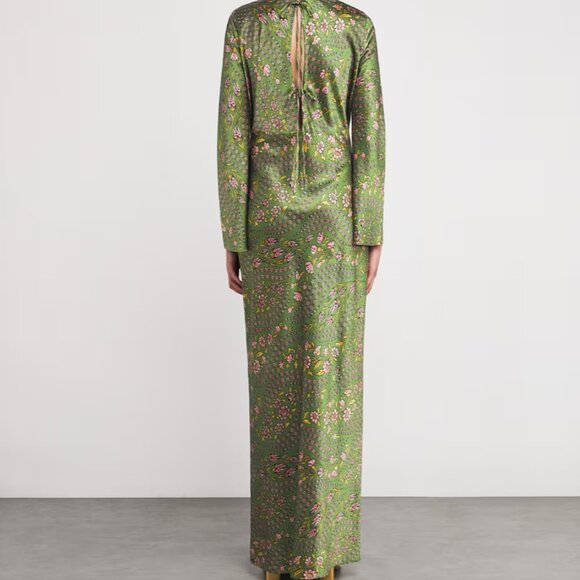 NWOT! Veronica Beard Gemma floral silk-blend maxi dress - Picture 4 of 12